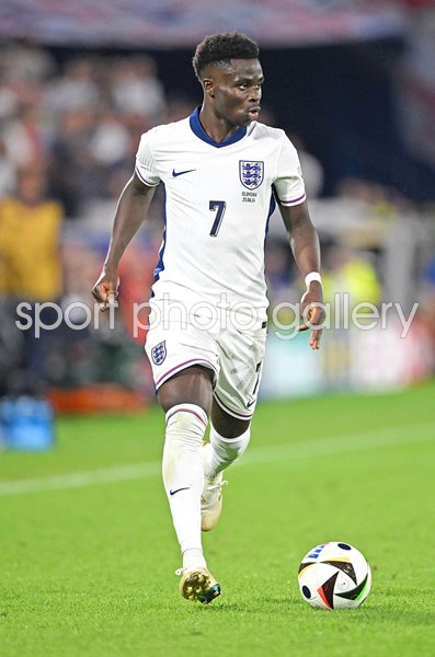 Bukayo Saka England v Slovenia Group C Cologne EURO 2024