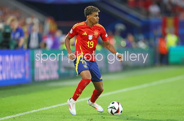 Lamine Yamal Spain v Georgia Last 16 Cologne EURO 2024