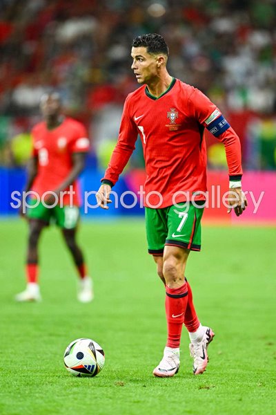 Cristiano Ronaldo Portugal v Slovenia Last 16 Frankfurt EURO 2024