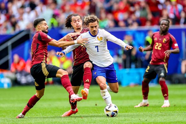 Antoine Griezmann France v Belgium Last 16 Dusseldorf EURO 2024