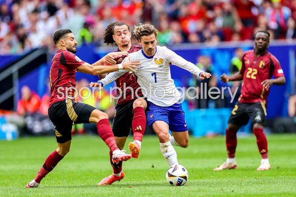 Antoine Griezmann France v Belgium Last 16 Dusseldorf EURO 2024