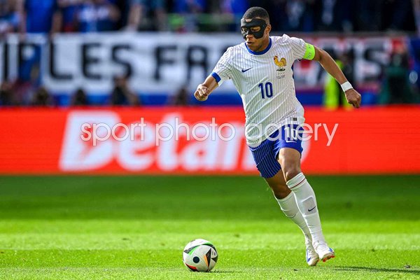 Kylian Mbappe France v Belgium Last 16 Dusseldorf EURO 2024