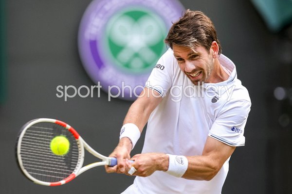 Cameron Norrie Battle of the Brits backhand v Jack Draper Wimbledon 2024