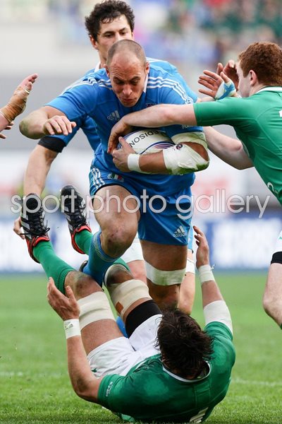 Sergio Parisse RBS Six Nations 2013