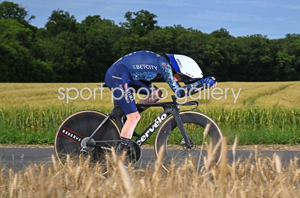 Jonas Vingegaard Denmark Time Trial Stage 7 Tour de France 2024