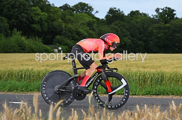 Tom Pidcock United Kingdom Time Trial Stage 7 Tour de France 2024