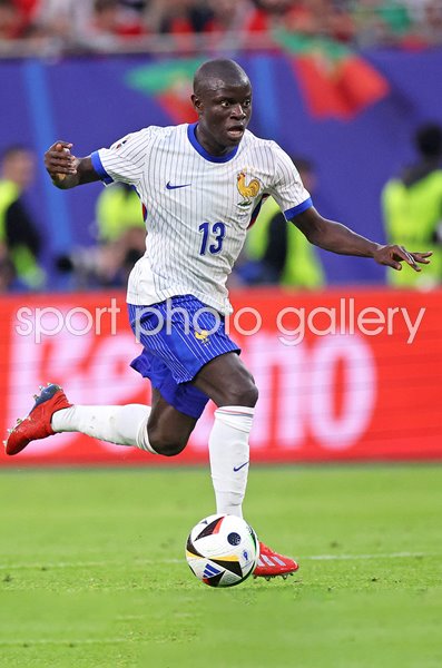 N'Golo Kante France v Portugal Quarter-Final Hamburg EURO 2024