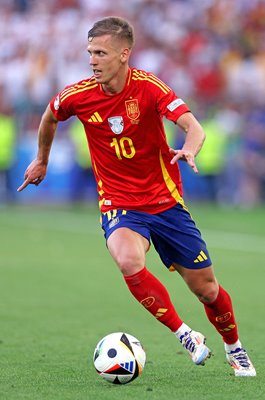 Dani Olmo Spain v Germany Quarter-Final Stuttgart EURO 2024