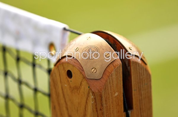 General view net post Wimbledon Tennis Championships 2024