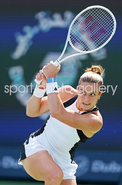 Maria Sakkari Greece v Emma Navarro DubaiTennis Championships 2024