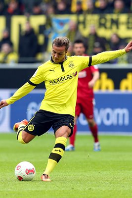 Mario Goetze of Borussia Dortmund - Bundesliga