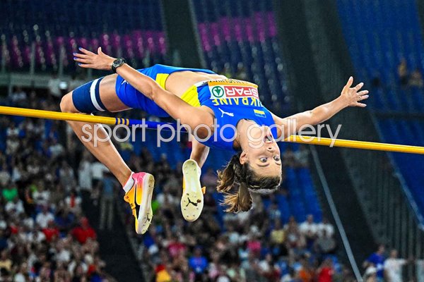 Yaroslava Mahuchikh Ukraine High Jump European Athletics Championships Rome 2024 