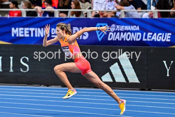 Yaroslava Mahuchikh Ukraine sets World Record High Jump Diamond League Paris 2024