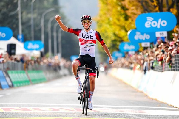 Tadej Pogacar Slovenia & UAE wins Il Lombardia 2022
