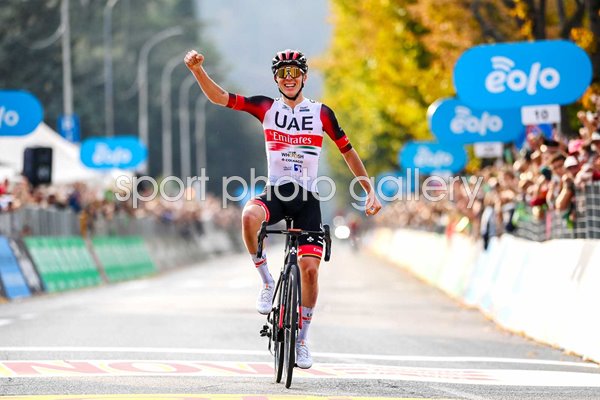 Tadej Pogacar Slovenia & UAE wins Il Lombardia 2022