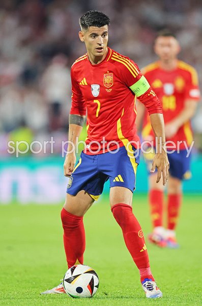 Alvaro Morata Spain Georgia Last 16 Cologne EURO 2024