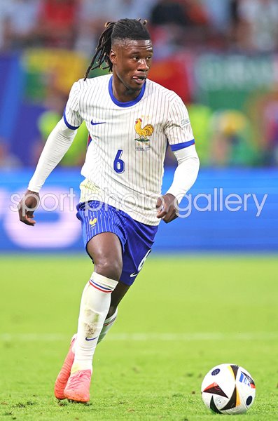 Eduardo Camavinga France v Portugal Quarter-Final Hamburg EURO 2024