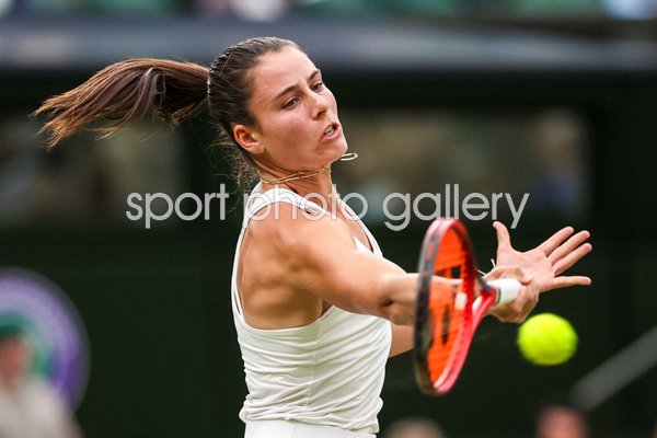 Emma Navarro USA v Jasmine Paolini Italy Quarter-Final Wimbledon 2024