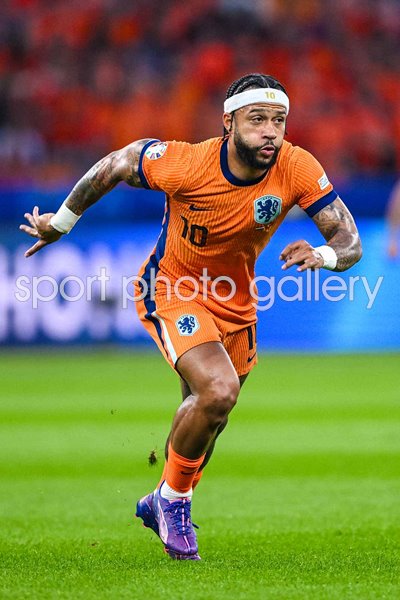 Memphis Depay Netherlands v Turkey Quarter-Final Berlin Germany EURO 2024