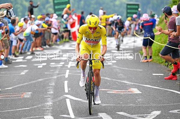 Tadej Pogacar Slovenia breakaway Stage 11 Tour de France 2024