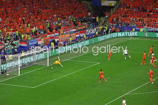 Ollie Watkins England scores winner v Netherlands Semi-Final EURO 2024
