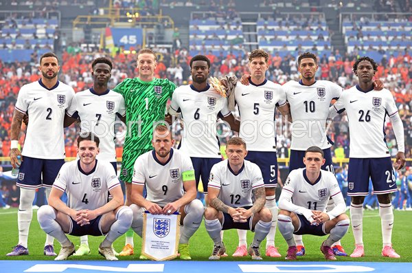 England team v Netherlands Semi-Final Dortmund EURO 2024