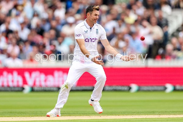 James Anderson England dropped catch v West Indies 1st Test Lord's 2024