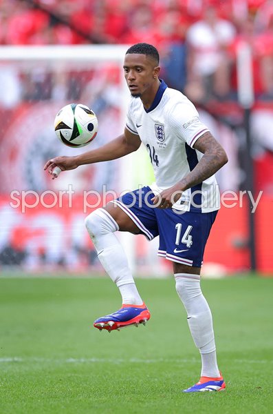 Ezri Konsa England v Switzerland Quarter-Final Dusseldorf EURO 2024