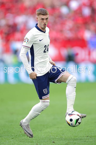 Cole Palmer England v Switzerland Quarter-Final Dusseldorf EURO 2024