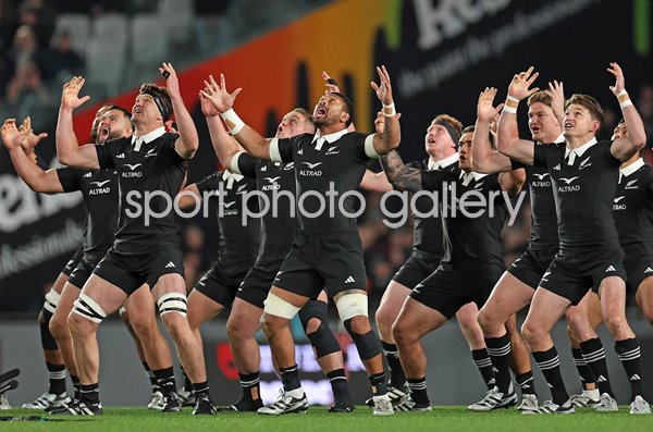 New Zealand Haka v England Eden Park Auckland 2024