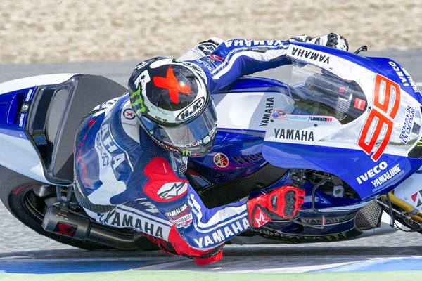 Jorge Lorenzo Yamaha Testing Jerez 2013