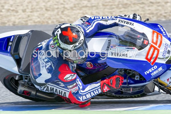 Jorge Lorenzo Yamaha Testing Jerez 2013