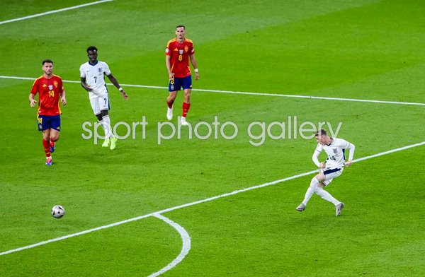 Cole Palmer England scores v Spain Final Berlin EURO 2024