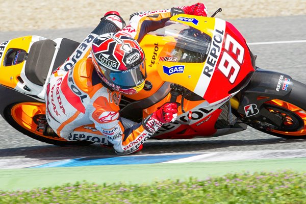 Marc Marquez Repsol Honda Testing Jerez 2013