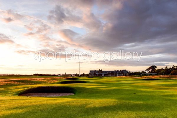 Par 4 18th hole 'Craigend' Royal Troon Golf Club Troon Scotland