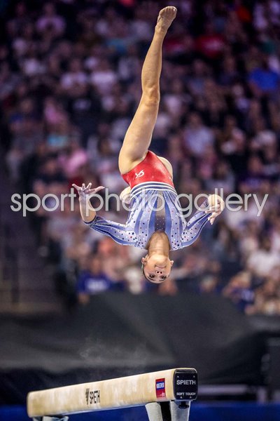 Suni Lee United States Olympic Team Gymnastics Trials Minneapolis Minnesota 2024