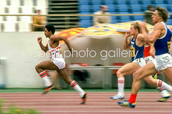 Daley Thompson Great Britain 100m Decathlon European Athletics Prague 1978