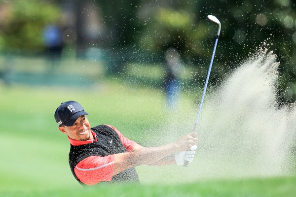 Tiger Woods Bunker action Arnold Palmer Invitational 2013