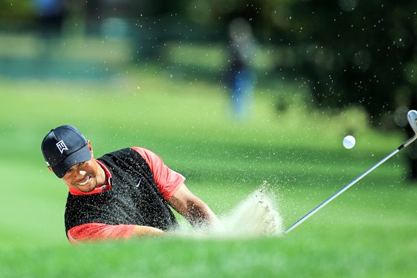 Tiger Woods Bunker action Arnold Palmer Invitational 2013