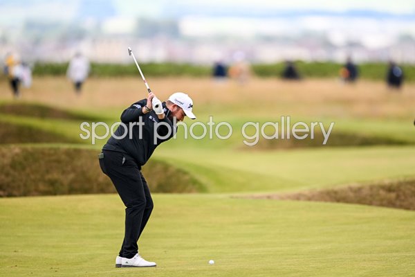 Shane Lowry Ireland 2nd hole Round 2 British Open Troon 2024