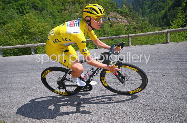 Tadej Pogacar Slovenia climbs Col de la Couillole Stage 20 Tour de France 2024