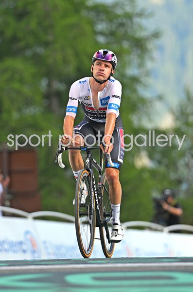 Remco Evenepoel Belgium White Jersey Stage 20 Tour de France 2024