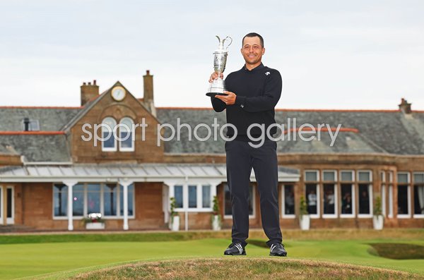 Xander Schauffele USA British Open Champion Troon Scotland 2024