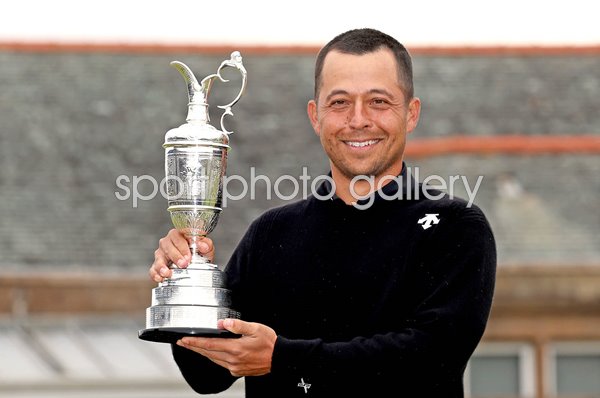 Xander Schauffele USA Claret Jug British Open Champion Troon Scotland 2024