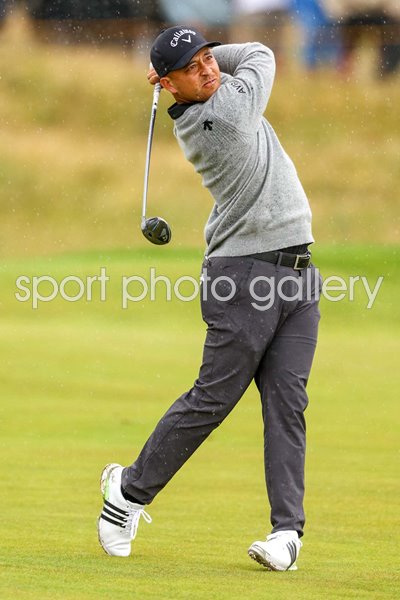 Xander Schauffele USA Third Round British Open Troon 2024