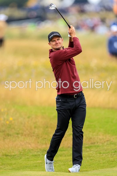 Justin Rose England 4th hole Final Round British Open Royal Troon 2024