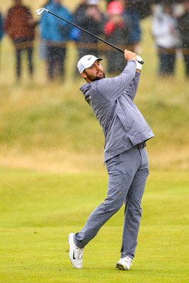Scottie Scheffler USA 6th hole Third Round British Open Royal Troon 2024