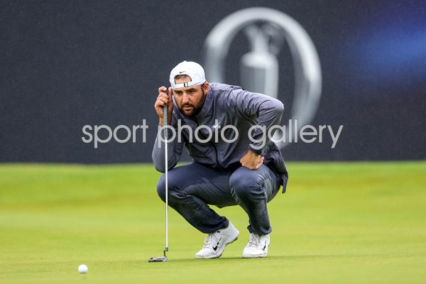 Scottie Scheffler USA Third Round British Open Royal Troon 2024