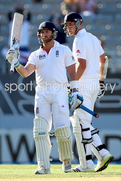 Matt Prior Century 3rd Test Auckland Day 5 2013