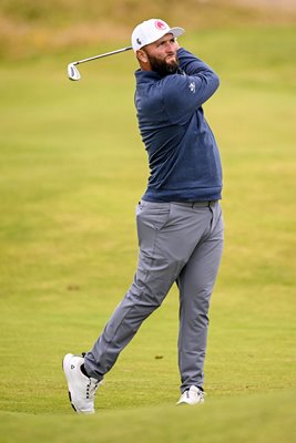 Jon Rahm Spain Final Round British Open Royal Troon Scotland 2024